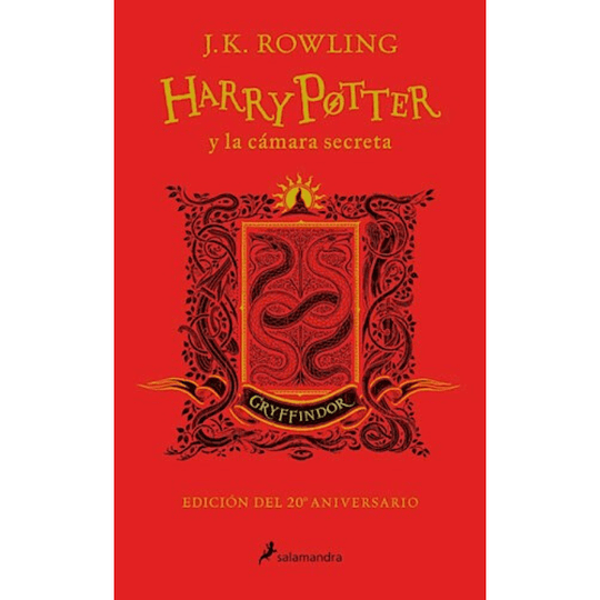 Harry Potter Y La Camara Secreta Gryffindor Rojo Td