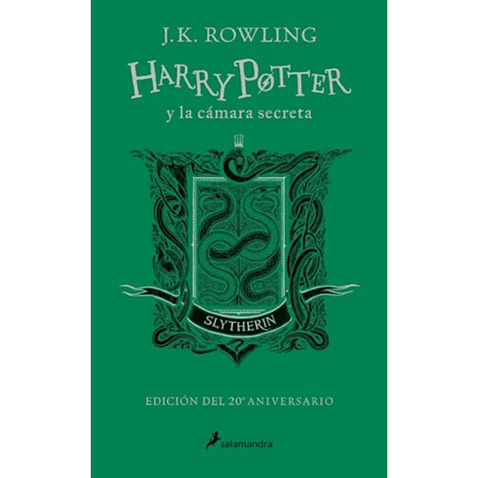 Harry Potter Y La Camara Secreta. Edicion 20 Aniversario. Slytherin