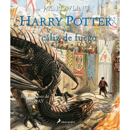 Harry Potter 4. Y El Caliz De Fuego. Edicion Tapa Dura Ilustrada