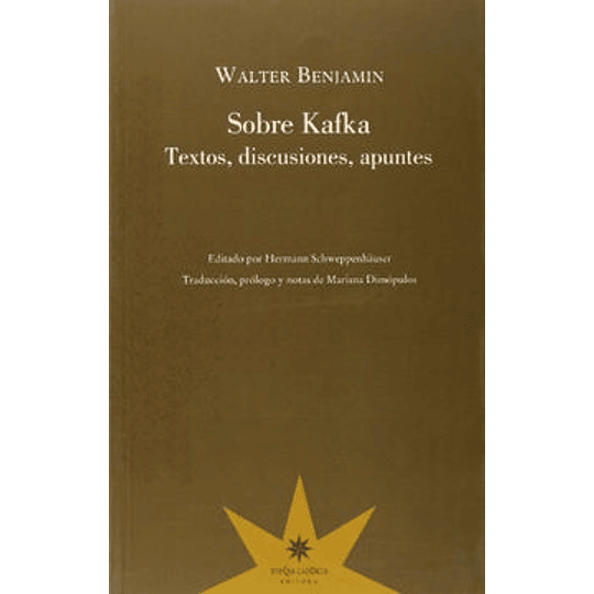 Sobre Kafka Textos Discusiones Apuntes