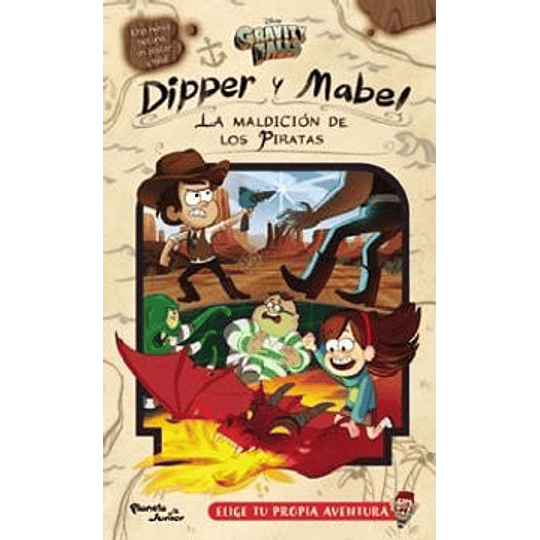 Gravity Falls Dipper Y Mabel La Maldicion De Los Piratas