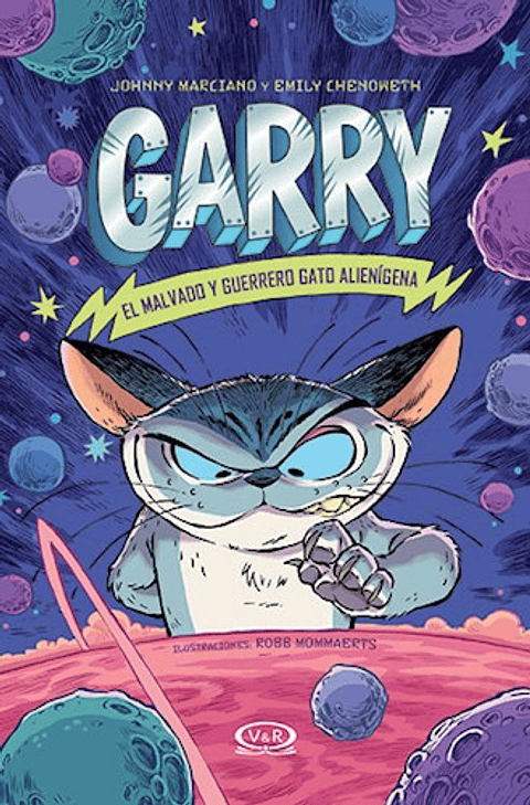 Garry: El Guerrero Y Malvado Gato Alienigena