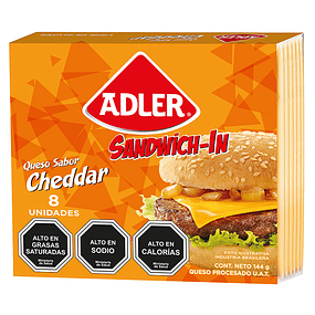 Laminado Adler Cheddar 144 gr