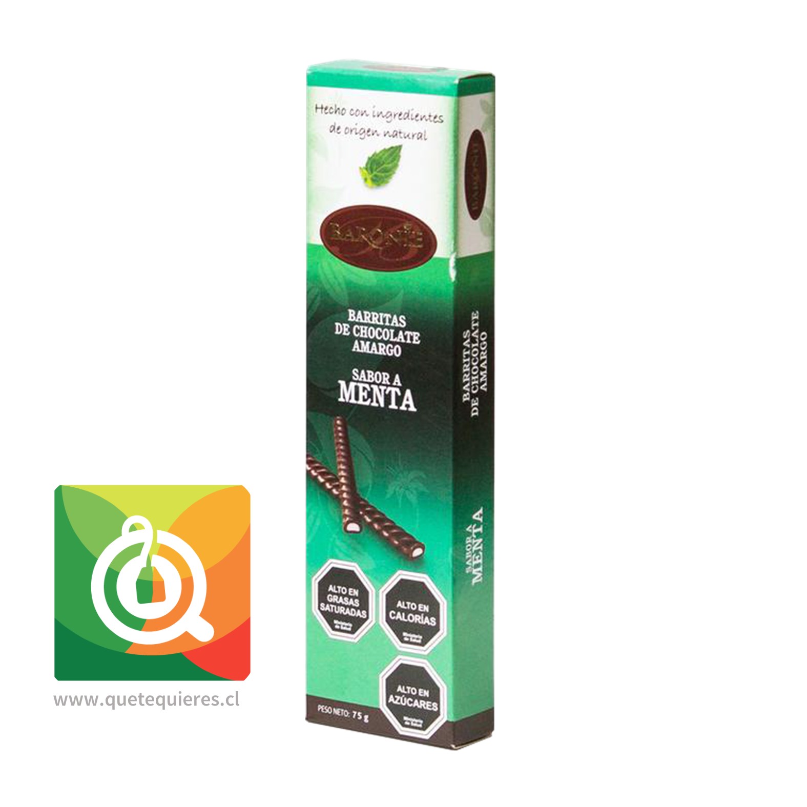 Baronie Stick Barritas de Chocolate Menta