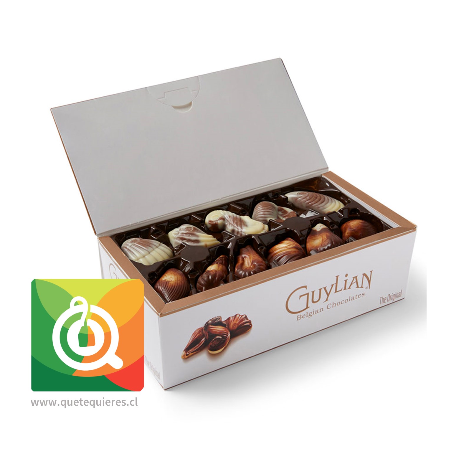 Guylian Bombon Chocolate Sea Shell Regalo Dorado 250 gr- Image 2