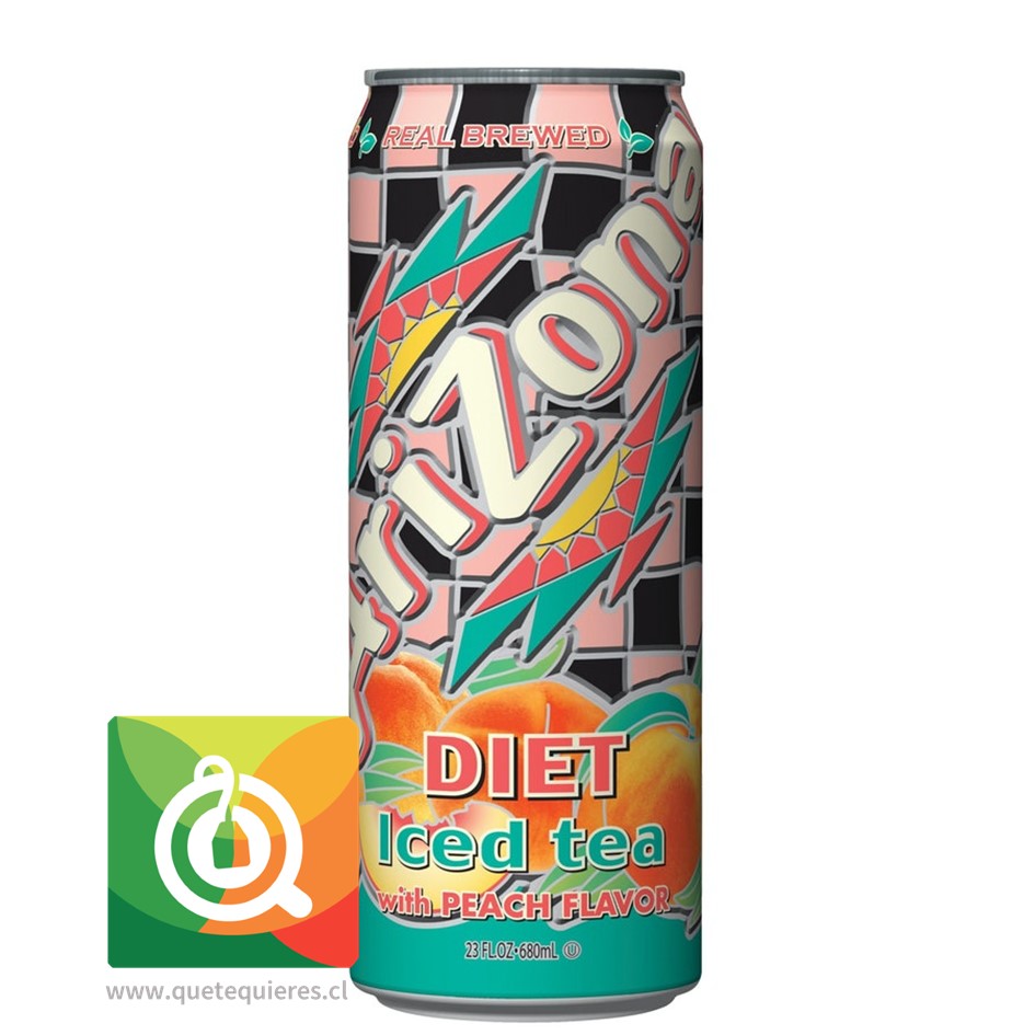 Arizona Té Negro Diet Durazno  