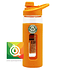 Keep Botella De Vidrio Naranja