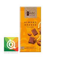Ichoc Chocolate Naranja Almendra Orgánico y Vegano