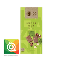 Ichoc Chocolate Nuez - Super Nut - Orgánico y Vegano