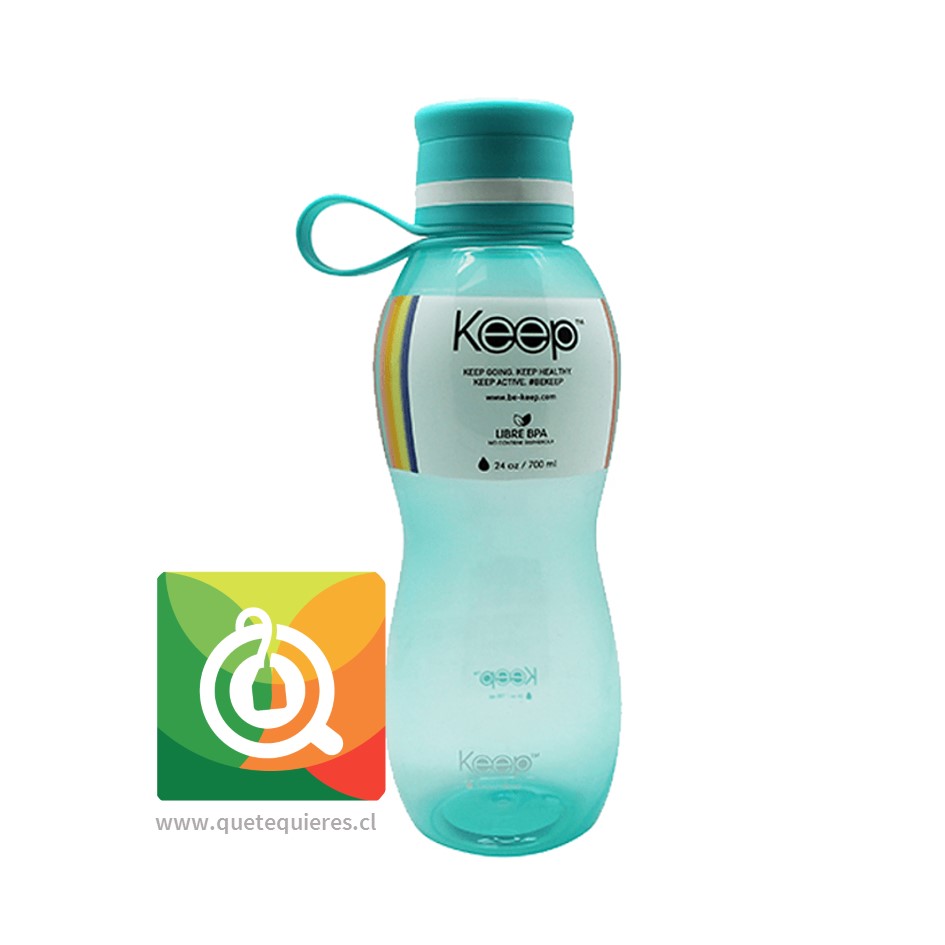 Keep Botella de agua Value Turquesa 700 ml