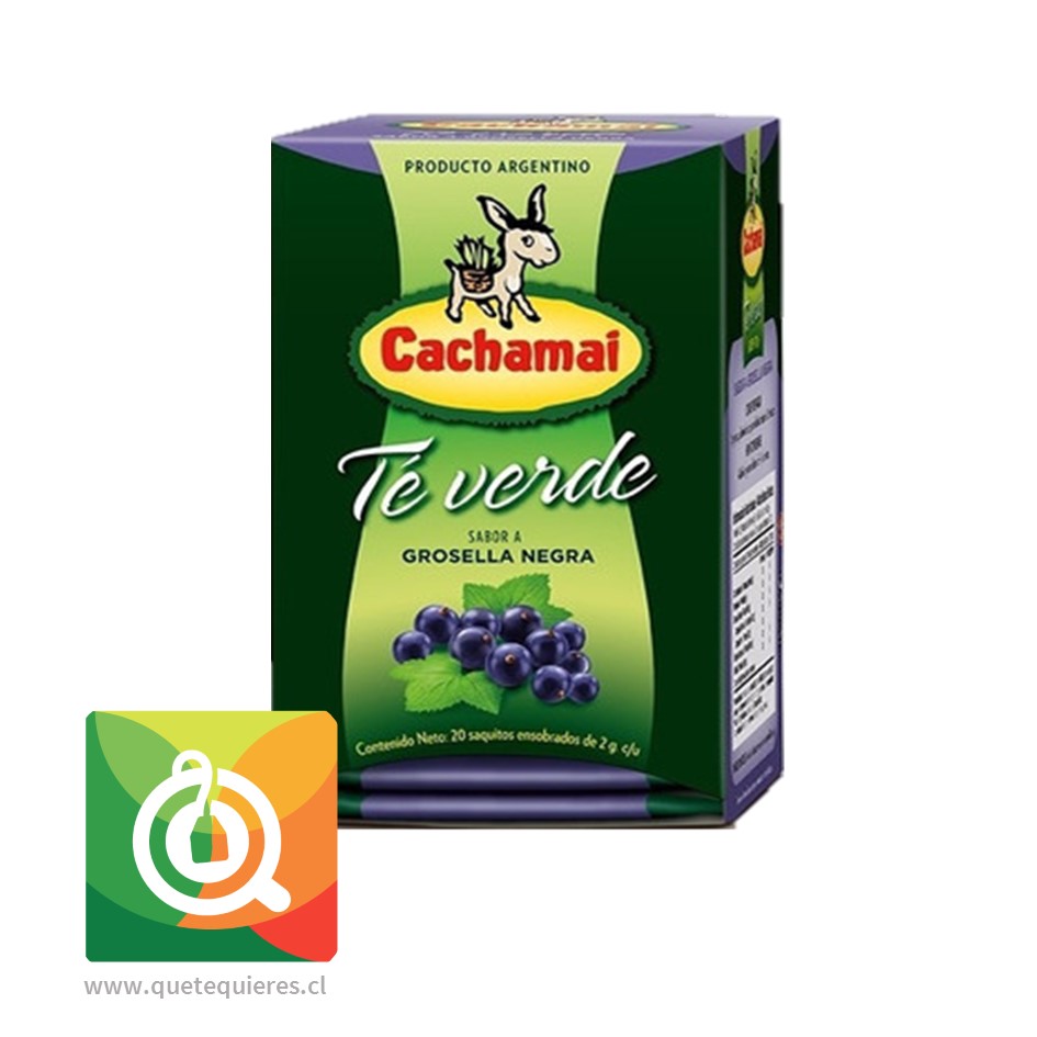 Cachamaí Té Verde Grosella Negra