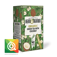 Heath & Heather Té Verde Orgánico Con Coco 