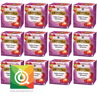 Twinings Infusion Frutos Rojos - Wild Berries Pack 12 