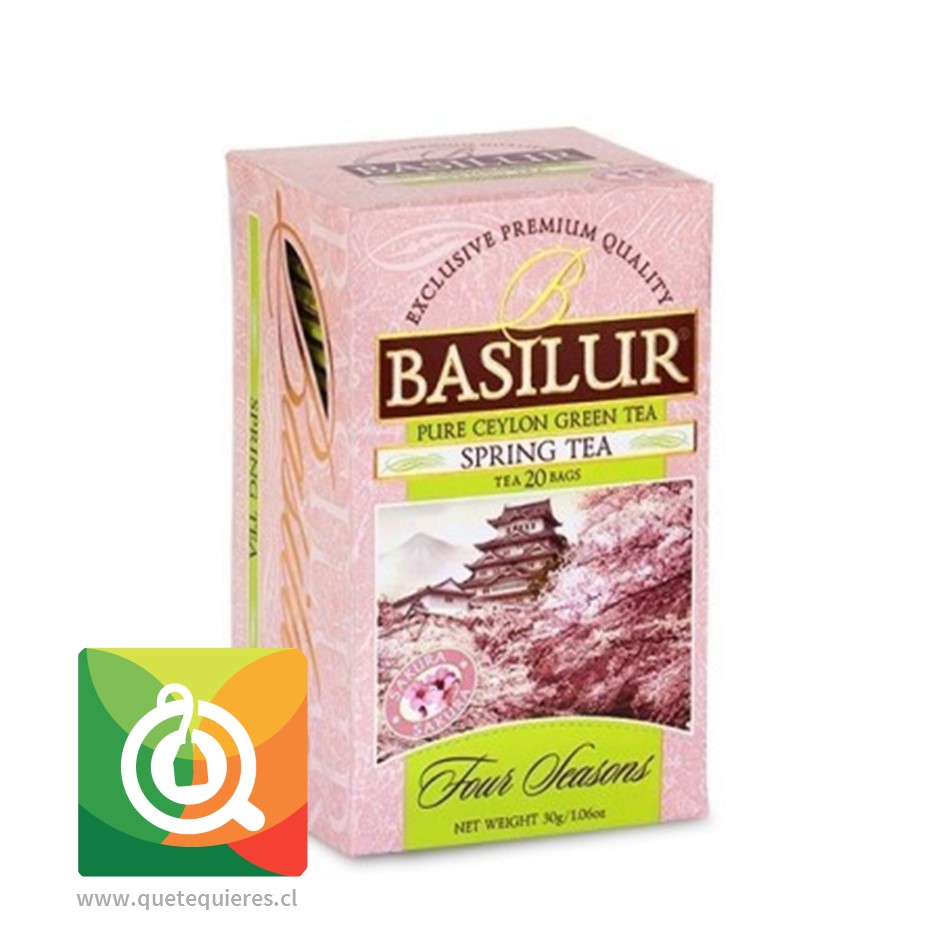 Basilur Té Verde Cereza - Spring Tea 