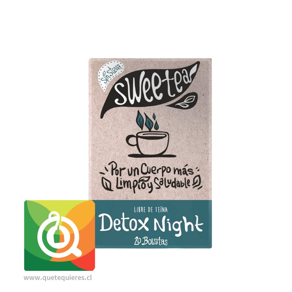 Sweetea Infusión Detox noche sin Stevia 
