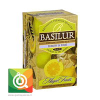 Basilur Té Negro Limón y Lima 