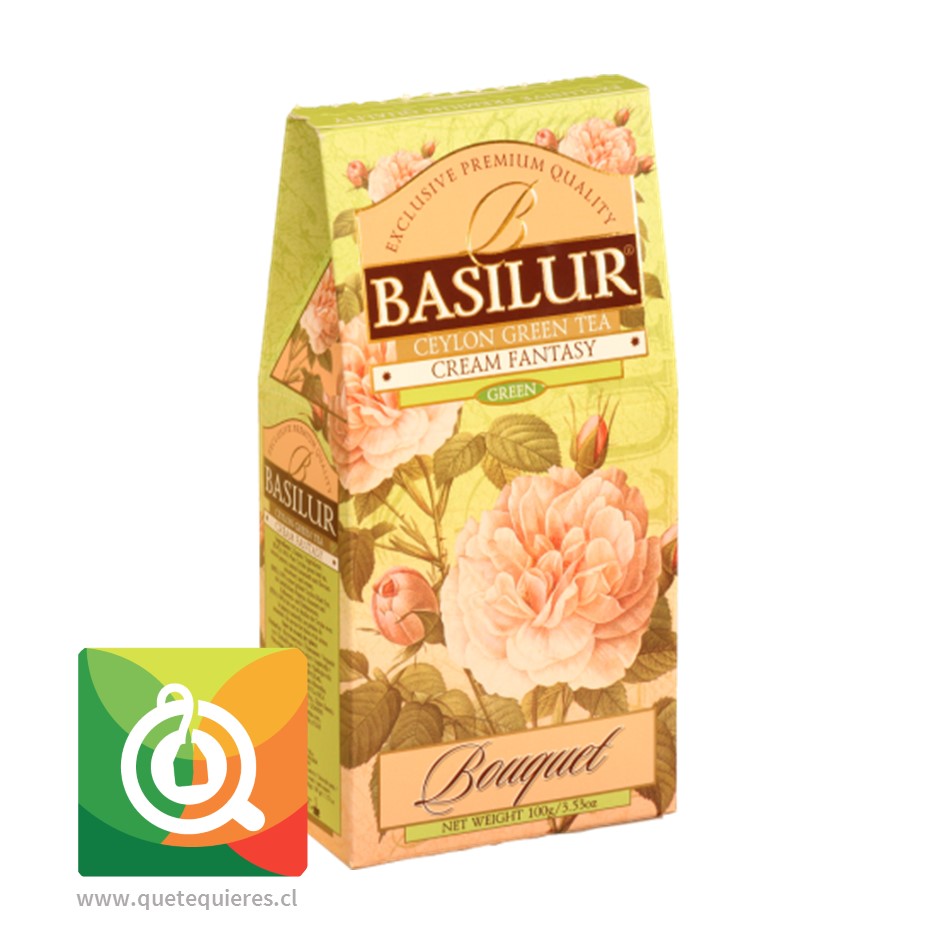 Basilur Té Verde Fantasía Crema 100 gr