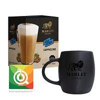 Pack Marley Coffee Tazón Negro + Capuccino Instantáneo 