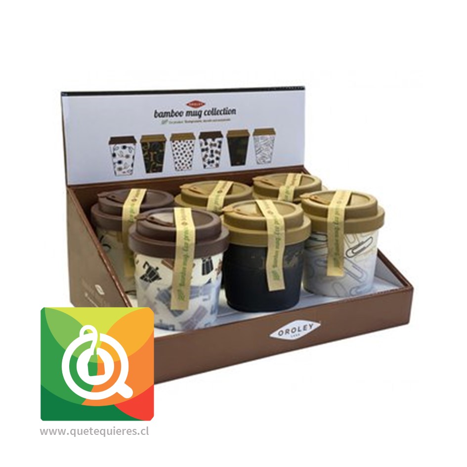 Pack Oroley Mug Bambú 6 unidades- Image 1