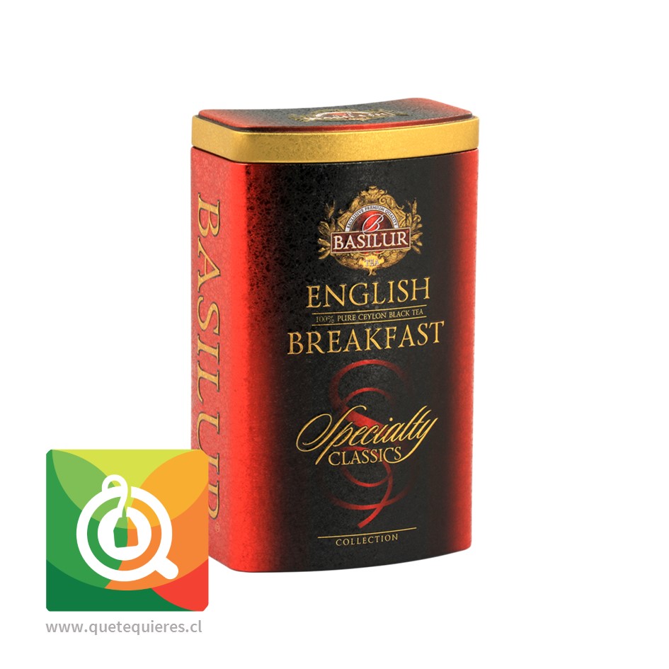 Basilur Té Negro English Breakfast Lata 