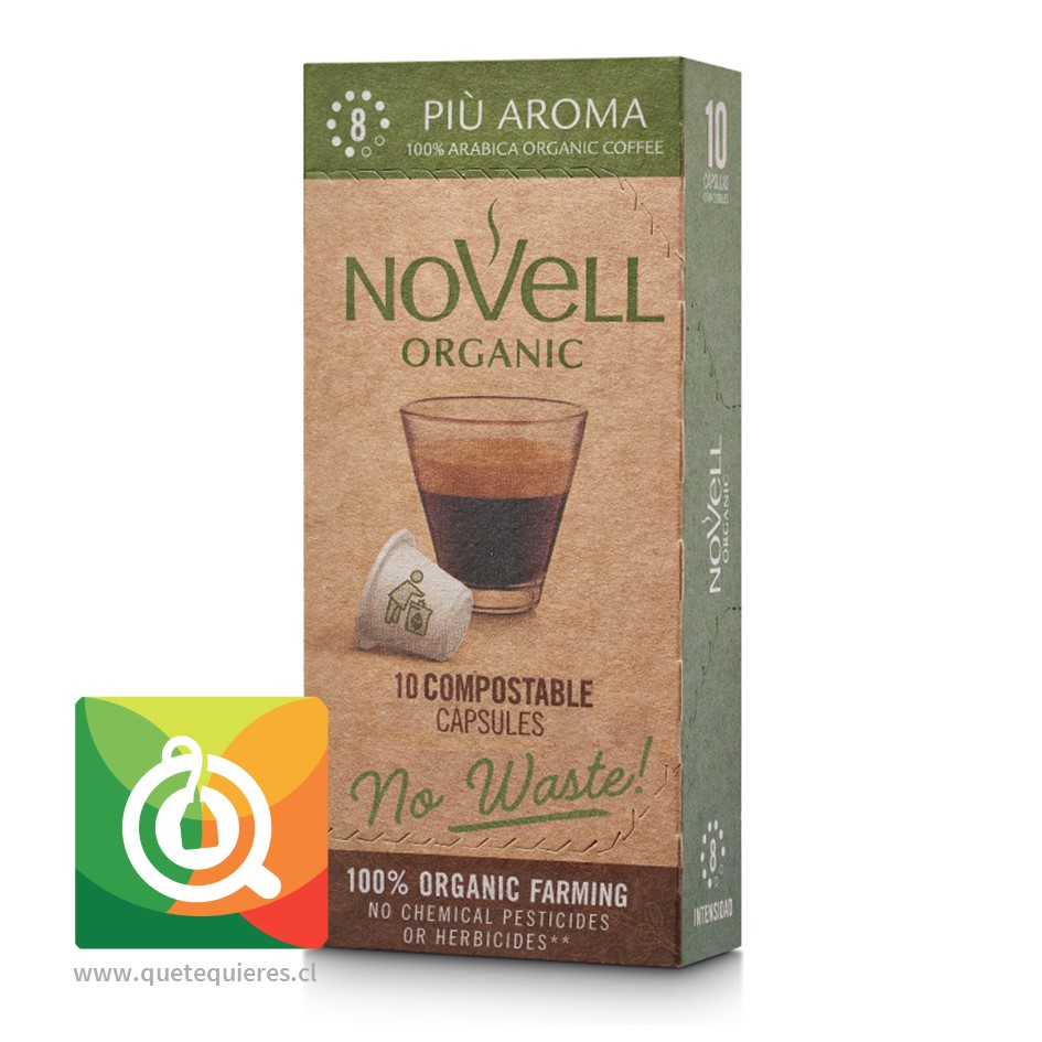 Novell Café Cápsula Piu Aroma 