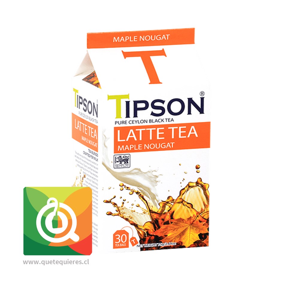 Tipson Té Negro Latte Maple Nougat 