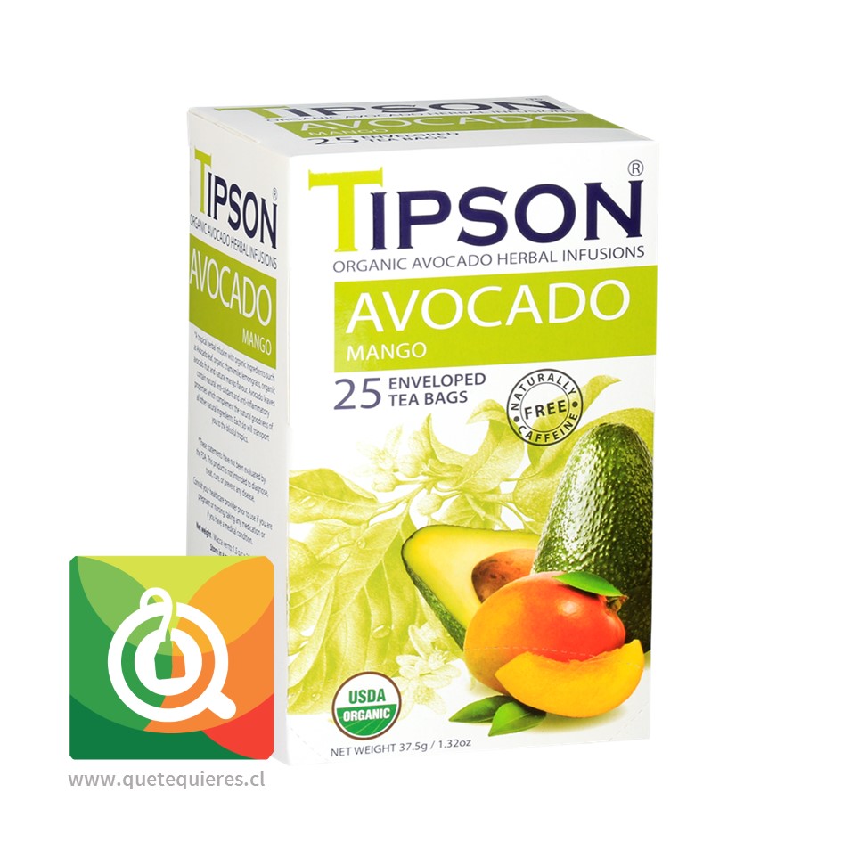 Tipson Infusión Hojas de Palta y Mango 