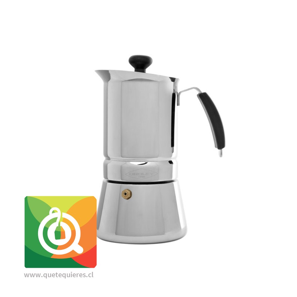 Oroley Cafetera Italiana Arges Acero Inoxidable 4 tazas 