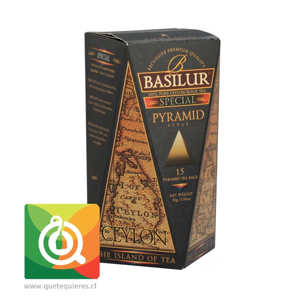 Basilur Té Negro Special Pyramid - Image 1