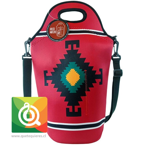 Anymate Bolso Para Matero y Termo de Neopreno Rojo - Image 1