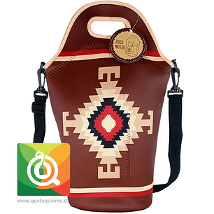 Anymate Bolso Para Matero y Termo de Neopreno Café 