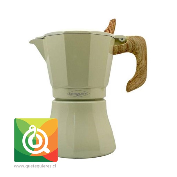 Oroley Cafetera Italiana Petra Cream 6 Tazas 