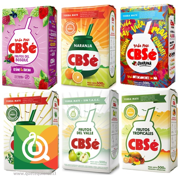 Pack Cbsé Surtido de Yerba Mate 