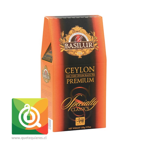Basilur Té Negro Ceylon Premium 100 gr