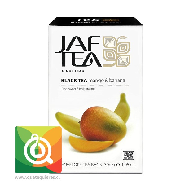 Jaf Tea Té Negro Mango y Plátano 