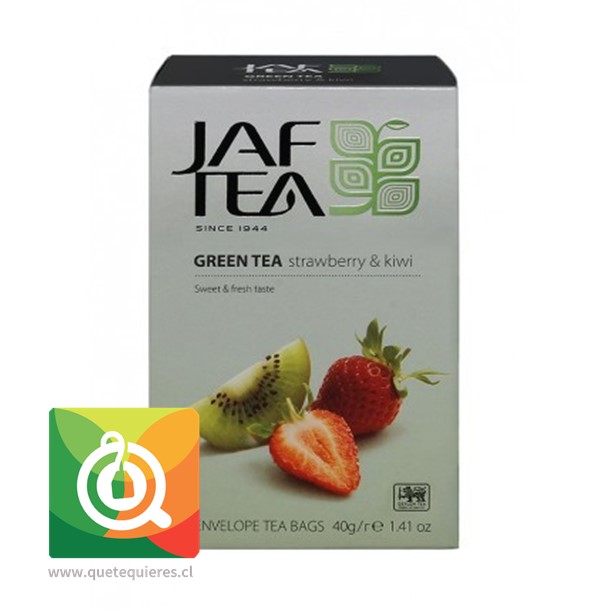 Jaf Tea Té Verde Kiwi y Frutilla 