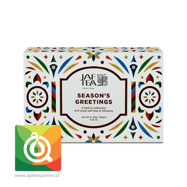 Jaf Tea Caja de Regalo Season Greetings - 6 Variedades - Image 1