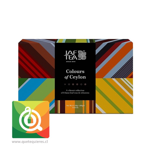 Jaf Tea Caja de Regalo Colours Of Ceylon - 6 Variedades- Image 1