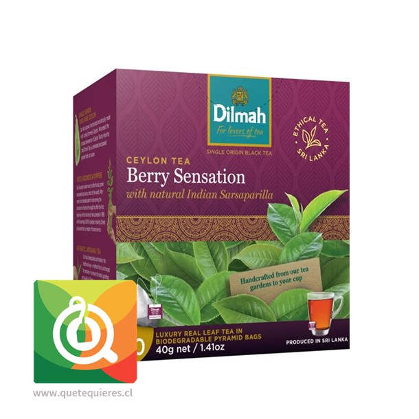 Dilmah Inspiration Té Negro Berry Sensation 