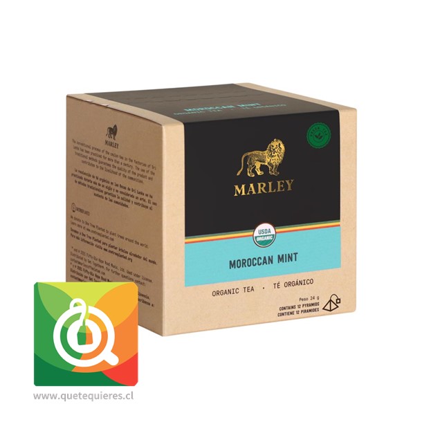 Marley Coffee Té Verde Orgánico Menta Marroquí - Image 1