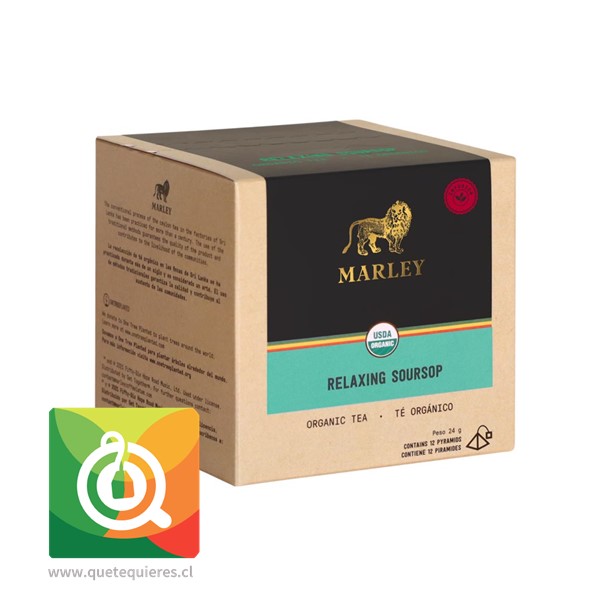 Marley Coffee Té Verde Orgánico con Guanábana - Image 1
