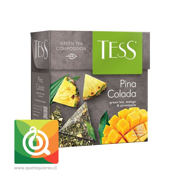 Tess Té Verde Piña Colada - Image 1