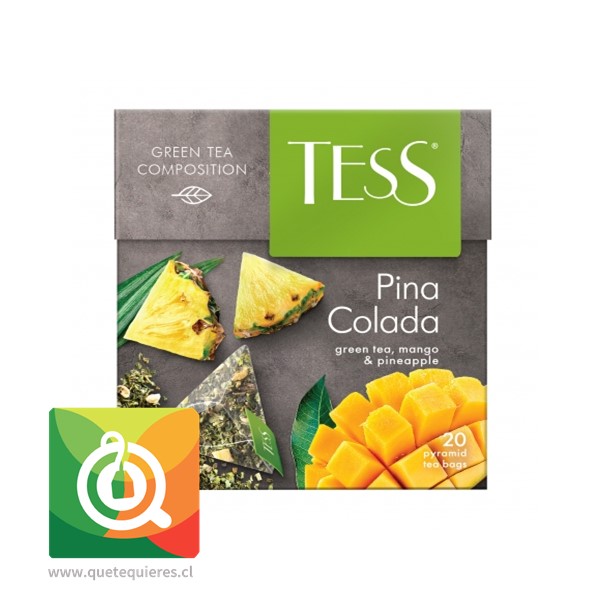 Tess Té Verde Piña Colada - Image 2