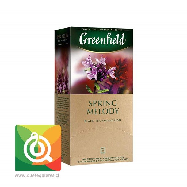 Greenfield Té Negro Spring Melody