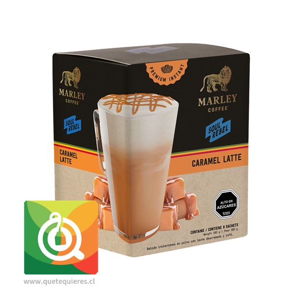 Marley Coffee Café Caramelo Latte Instantáneo - Image 1