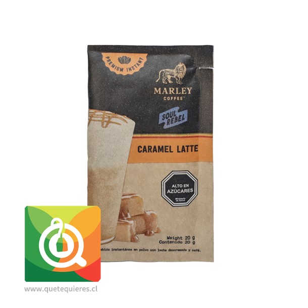 Marley Coffee Café Caramelo Latte Instantáneo - Image 3