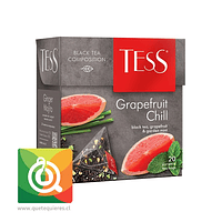 Tess Té Negro Grapefruit Chill 