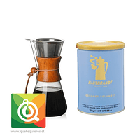 Pack Cafetera Chemex + Hausbrandt Café Molido Gourmet Columbus 