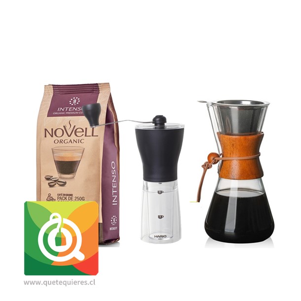 Pack Cafetera Chemex + Hario Molinillo + Novell Café Gran | Qué Té  Quieres