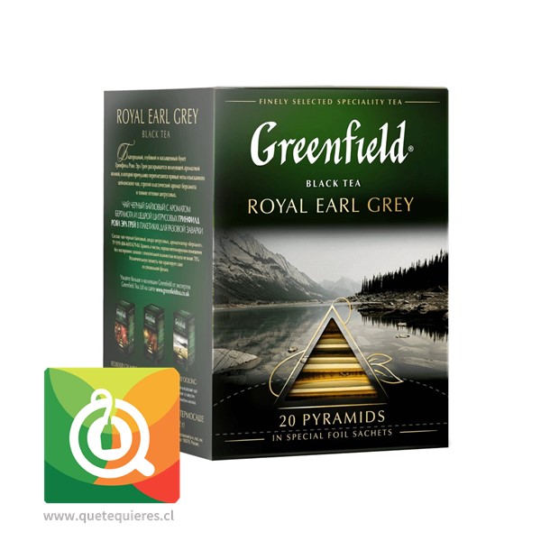 Greenfield Té Negro Royal Earl Grey 